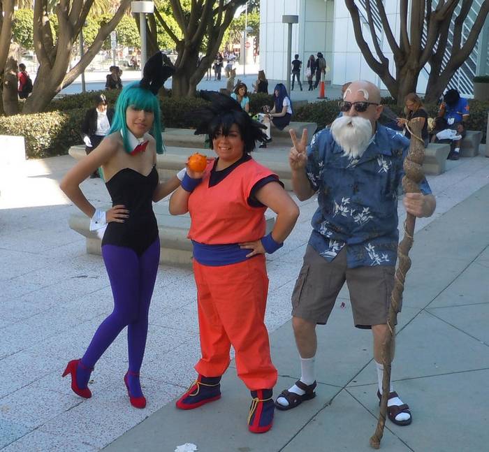 Master Roshi, Goku & Bulma
