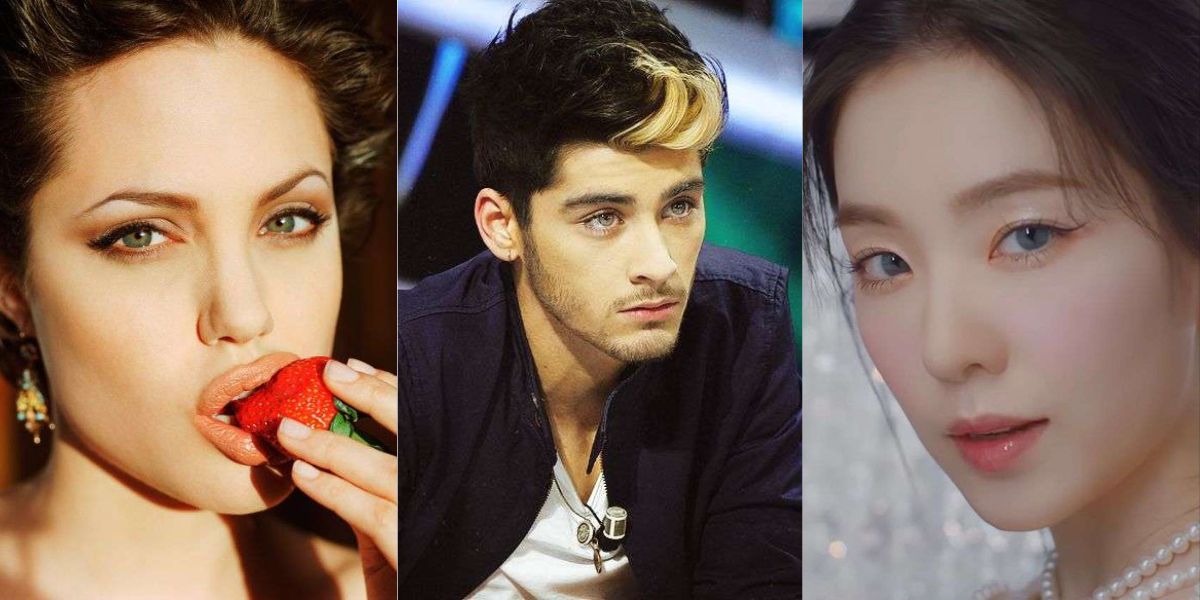 Celebrities with Colored Contact Lenses