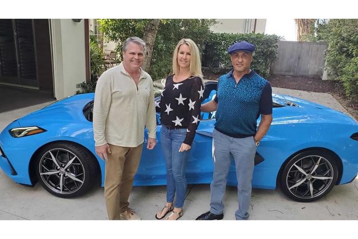 Celebrities With C8 Corvette
