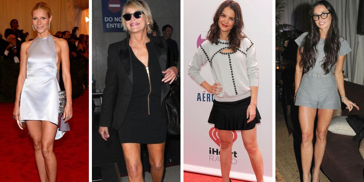 Celebrities with Dark and Wrinkly Knees