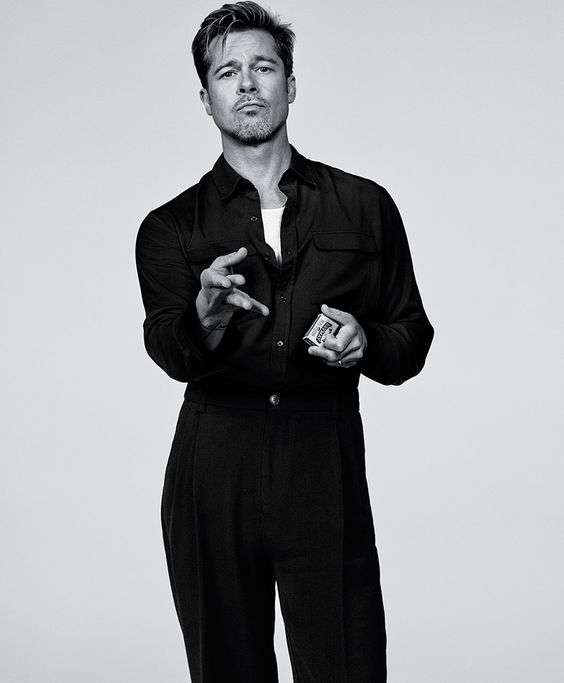 Brad Pitt Jawline
