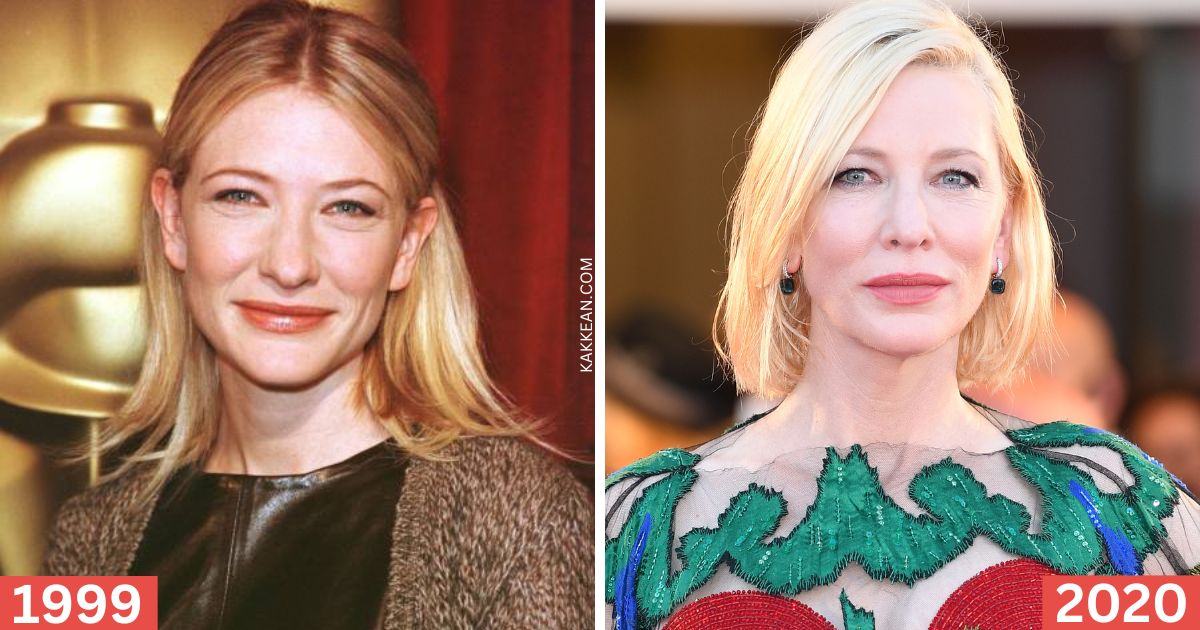 Cate Blanchett Before and After