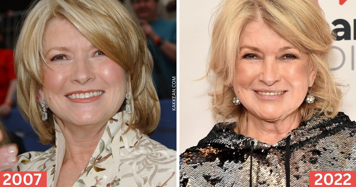 Martha Stewart Plastic Surgery Before & After